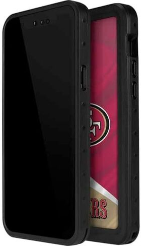 Skinit Waterproof Phone Case Compatible with iPhone 12 - Officially Licensed NFL San Francisco 49ers Design in Saudi Arabia