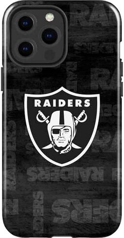 Skinit Impact Phone Case Compatible with iPhone 15 Pro Max - Officially Licensed NFL Las Vegas Raiders Large Logo Design in Saudi Arabia