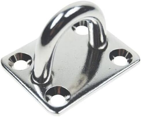 Prolinemax Marine Boat الفولاذ المقاوم للصدأ T316 1/4 "مربع العين وسادة تزوير سلك حبل الرفع in Kuwait