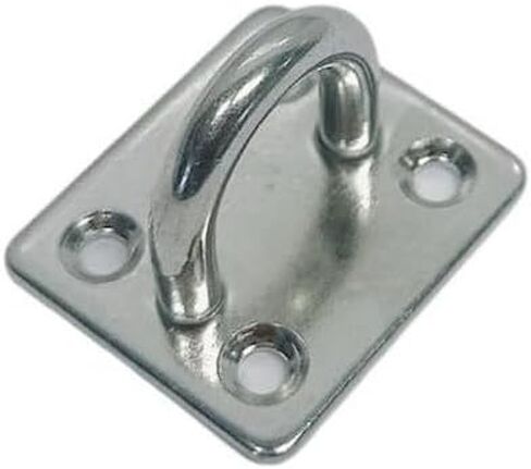 4 Pc Marine Boat Stainless Steel T316 1/4" Square Eye Pad Rigging Lift Rope Wire in Saudi Arabia
