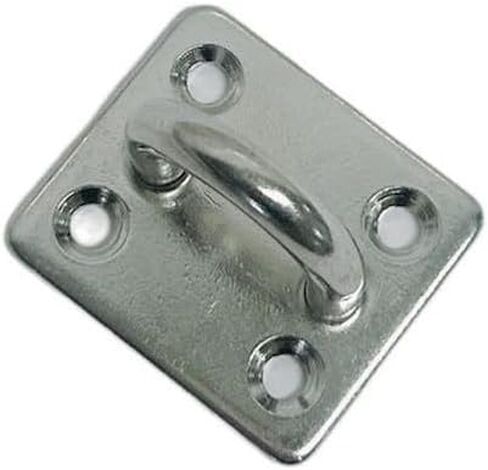 4 Pc Marine Boat Stainless Steel T316 1/4" Square Eye Pad Rigging Lift Rope Wire in Saudi Arabia