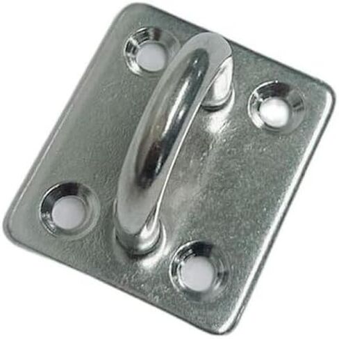 4 Pc Marine Boat Stainless Steel T316 1/4" Square Eye Pad Rigging Lift Rope Wire in Saudi Arabia