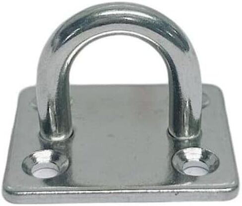 4 Pc Marine Boat Stainless Steel T316 1/4" Square Eye Pad Rigging Lift Rope Wire in Saudi Arabia