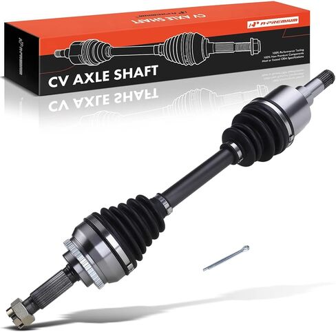 A-Premium CV Axle Shaft Assembly Compatible with Chrysler Sebring 1995-2000 & Dodge Avenger 1995-2000 & Mitsubishi Eclipse 1995-1999 & Eagle Talon 1995-1998, Front Left Driver Side in Kuwait