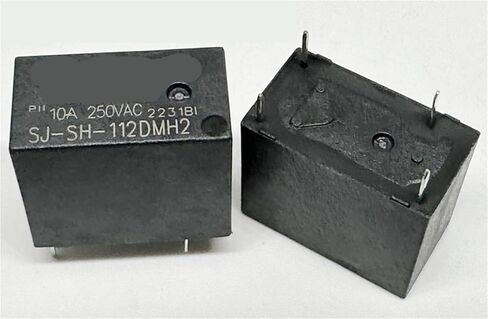 SJ-SH-112DMH2 SJ-SH-112DM2 SJ-SH-112DMH 32F-1A-12V-5A/10A Relay 4pins 1Pcs(SJ-SH-112DMH2 10A) in Saudi Arabia