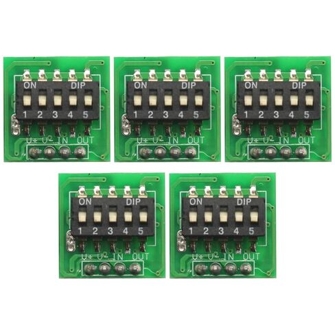5PCS Timer Switch Controller Board 10S-24H Adjustable Delay Relay Module for Delay Switch/Timer/Timing Lamp in Kuwait