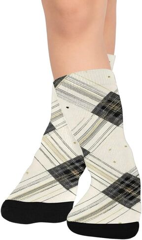 جوارب المشي لمسافات طويلة بطباعة منقوشة مذهبة - جوارب شتوية حرارية سميكة دافئة للأطفال الصغار للأولاد والبنات للمدرسة، والارتداء اليومي والأنشطة الخارجية in Kuwait