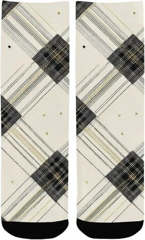 جوارب المشي لمسافات طويلة بطباعة منقوشة مذهبة - جوارب شتوية حرارية سميكة دافئة للأطفال الصغار للأولاد والبنات للمدرسة، والارتداء اليومي والأنشطة الخارجية in Kuwait