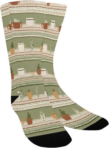 جوارب المشي لمسافات طويلة مطبوعة من Mint Kitchen - جوارب شتوية حرارية سميكة دافئة للأطفال الصغار للأولاد والبنات للمدرسة، والارتداء اليومي والأنشطة الخارجية in Kuwait