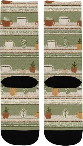 جوارب المشي لمسافات طويلة مطبوعة من Mint Kitchen - جوارب شتوية حرارية سميكة دافئة للأطفال الصغار للأولاد والبنات للمدرسة، والارتداء اليومي والأنشطة الخارجية in Kuwait