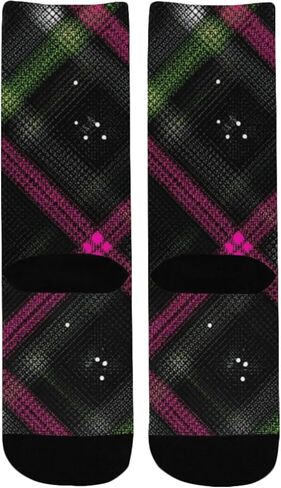 جوارب المشي لمسافات طويلة باللون الأخضر الفاتح - جوارب شتوية حرارية سميكة دافئة للأولاد والبنات الصغار للمدرسة، والارتداء اليومي والأنشطة الخارجية in Kuwait