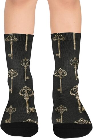 جوارب فاخرة للمشي لمسافات طويلة على شكل قفل - جوارب شتوية حرارية سميكة دافئة للأطفال الصغار للأولاد والبنات للمدرسة، والارتداء اليومي والأنشطة الخارجية in Kuwait