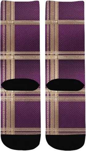 جوارب Orchid Bloom Motif للمشي لمسافات طويلة - جوارب شتوية حرارية سميكة دافئة للأولاد والبنات للمدرسة، والارتداء اليومي والأنشطة الخارجية in Kuwait