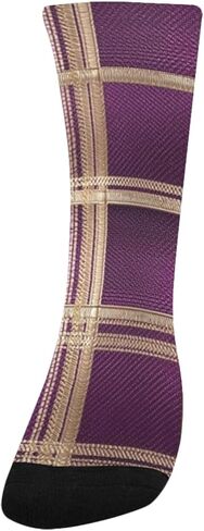 جوارب Orchid Bloom Motif للمشي لمسافات طويلة - جوارب شتوية حرارية سميكة دافئة للأولاد والبنات للمدرسة، والارتداء اليومي والأنشطة الخارجية in Kuwait