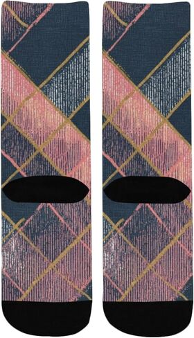 جوارب بولد تارتان آرت داكنة للمشي لمسافات طويلة - جوارب شتوية حرارية سميكة دافئة للأولاد والبنات للمدرسة، والارتداء اليومي والأنشطة الخارجية in Kuwait