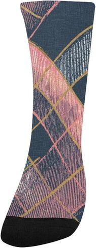 جوارب بولد تارتان آرت داكنة للمشي لمسافات طويلة - جوارب شتوية حرارية سميكة دافئة للأولاد والبنات للمدرسة، والارتداء اليومي والأنشطة الخارجية in Kuwait