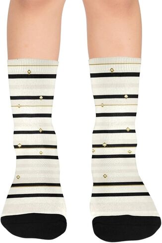 جوارب فاخرة للمشي لمسافات طويلة داكنة - للأولاد والبنات، جوارب شتوية حرارية سميكة دافئة للمدرسة، والارتداء اليومي والأنشطة الخارجية in Kuwait