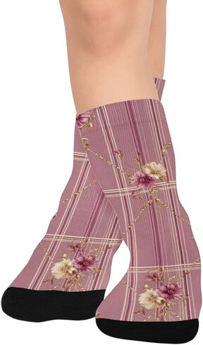 جوارب بلاش روز منقوشة للمشي لمسافات طويلة - جوارب شتوية حرارية سميكة دافئة للأطفال الصغار للأولاد والبنات للمدرسة، والارتداء اليومي والأنشطة الخارجية in Kuwait