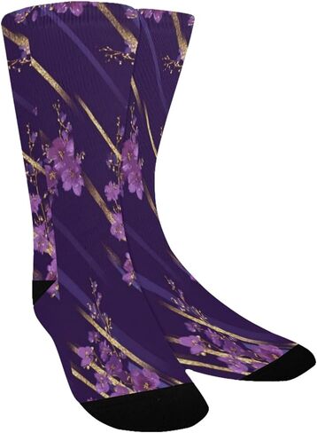 جوارب أنيقة للمشي على شكل فن الأزهار - جوارب شتوية حرارية سميكة دافئة للأطفال الصغار للأولاد والبنات للمدرسة، والارتداء اليومي والأنشطة الخارجية in Kuwait