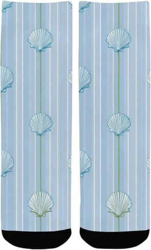 جوارب Ocean Wave الناعمة باللون الأزرق للمشي لمسافات طويلة - جوارب شتوية حرارية سميكة دافئة للأطفال الصغار للأولاد والبنات للمدرسة، والارتداء اليومي والأنشطة الخارجية in Kuwait