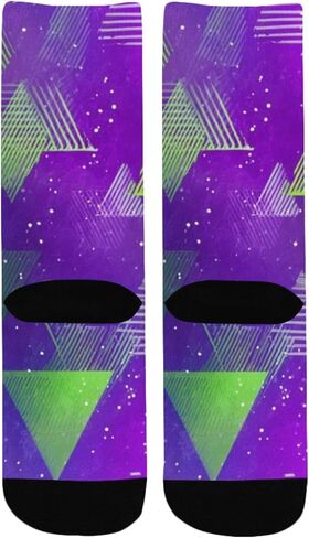 جوارب Galaxy Prism Glow للمشي لمسافات طويلة - جوارب شتوية حرارية سميكة دافئة للأولاد والبنات للمدرسة، والارتداء اليومي والأنشطة الخارجية in Kuwait