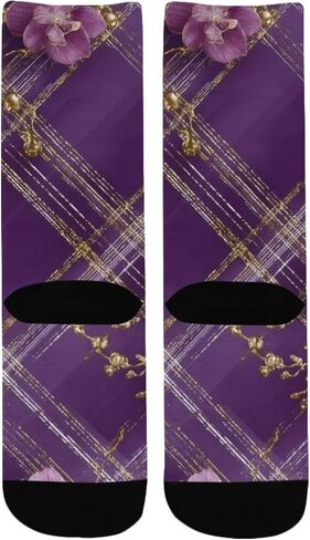 جوارب ريجال أوركيد منقوشة للمشي لمسافات طويلة - جوارب شتوية حرارية سميكة دافئة للأولاد والبنات الصغار للمدرسة، والارتداء اليومي والأنشطة الخارجية in Kuwait