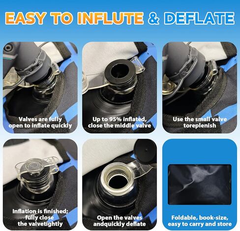 زلاجات أنبوبية للثلج قابلة للنفخ مقاس 48 بوصة، معدات تزلج شتوية شديدة التحمل وأنابيب ثلج للبالغين مع مادة سميكة وغطاء من القماش in Kuwait