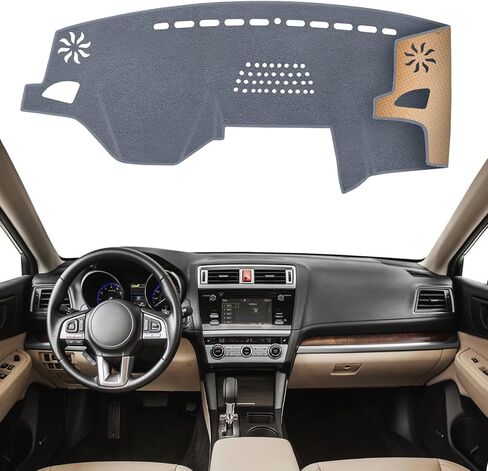 KEYOOG Dashboard Cover Dash Mat Fit for 2013-2010 Ma-zda 3 (for Left Hand Drive),Car Dash Board Mat Anti-Glare Carpet,Non-Slip Pad Sunshield Protector (Black) in Kuwait