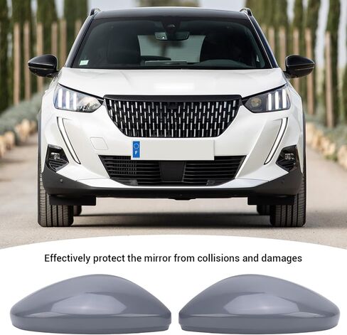 Pair of Rearview Mirror Cap Protective Non Scratch Wing Mirror Cover Cap for Cars in Saudi Arabia
