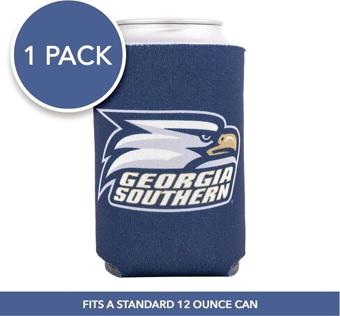 Desert Cactus Georgia Southern University Can Insulator GSU Eagles Beverage Cooler 1 Pack Foam 12oz Can Holder Single Sided (Design A) in Saudi Arabia