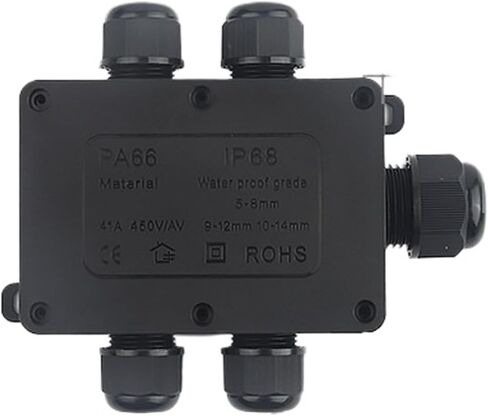 صندوق وصلات مع محطات بلاستيكية للكمبيوتر الشخصي 2/3/4/5/6 موصل حماية الأسلاك (F3-3) in Kuwait