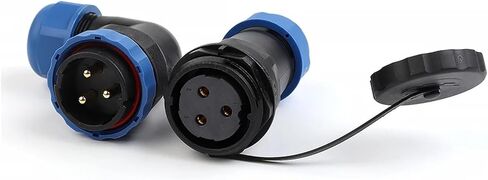 SP28 90 درجة الكوع 2-26 دبوس لحام ذكر التوصيل أنثى مقبس كابل موصل الطيران (SPW28-19D) in Kuwait