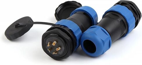SP28 straight back nut connector 2/3/4/5/6/7/9/10/12/14/16/19/22/24/26 pin plug socket male and female welding type(SP28-5L) in Saudi Arabia