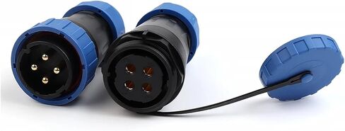 LP28/SP28 مقبس توصيل لرسو السفن التوصيل سلك برغي محطة الذكور والإناث 2/3/4 دبوس (LP28-4D) in Kuwait