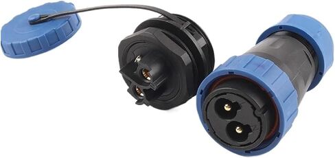 LP28/SP28 Nut/Butt/Square Cable Connector Plug Socket 2/3/4 Pin(Docking Type,1 SET_4P) in Kuwait