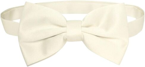 Vesuvio Napoli Bowtie Solid Silver Gray Color Men Men's Boy for Tuxedo أو بدلة in Kuwait