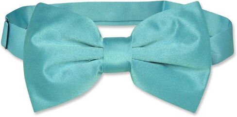 Vesuvio Napoli Bowtie Solid Silver Gray Color Men Men's Boy for Tuxedo أو بدلة in Kuwait