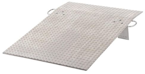 Vestil AH-3648 Aluminum Hand Truck Dock Plate 36 In. x 48 In. 700 Lb. Capacity Silver in Saudi Arabia