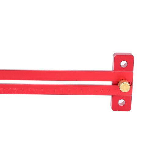 Woodworking Scriber T Square Ruler,Aluminum Alloy T Ruler T Type Scriber - Essential Tool for Precise Position Measurement in Furniture Making in Kuwait