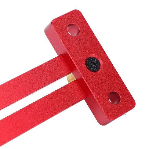 Woodworking Scriber T Square Ruler,Aluminum Alloy T Ruler T Type Scriber - Essential Tool for Precise Position Measurement in Furniture Making in Kuwait