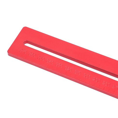 Woodworking Scriber T Square Ruler,Aluminum Alloy T Ruler T Type Scriber - Essential Tool for Precise Position Measurement in Furniture Making in Kuwait
