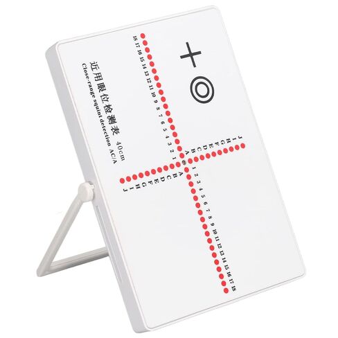 Optometry Test Tool, Wear Test ABS Optometry Inspection Board for Sight Detection in Kuwait