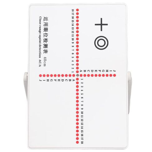 Optometry Test Tool, Wear Test ABS Optometry Inspection Board for Sight Detection in Kuwait