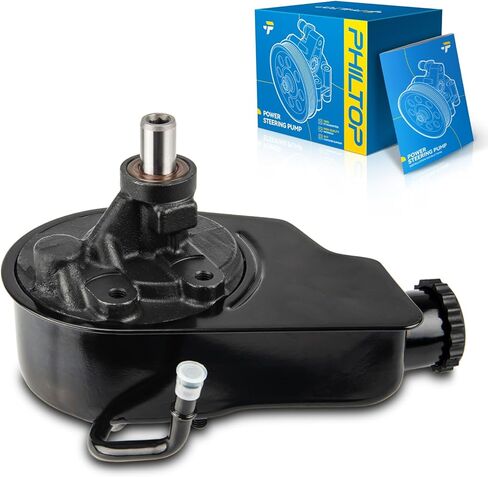 PHILTOP 20-70269 Power Steering Pump Fit For 2002-2007 Ram 1500, Power Steering Pump with Reservoir & Pulley in Kuwait