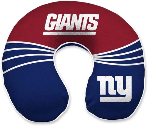 New York Giants Wave Memory Foam Travel Pillow in Saudi Arabia