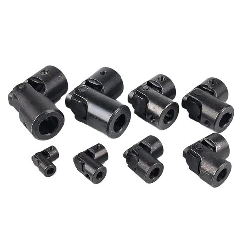 1 قطعة اقتران مشترك عالمي 24 مللي متر قطر 51 مللي متر طول اقتران 12 مللي متر ثقب داخلي 45 درجة توجيه والعتاد عمود مشترك قابل للتعديل in Kuwait