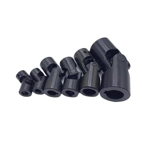 1 قطعة اقتران مشترك عالمي 24 مللي متر قطر 51 مللي متر طول اقتران 12 مللي متر ثقب داخلي 45 درجة توجيه والعتاد عمود مشترك قابل للتعديل in Kuwait