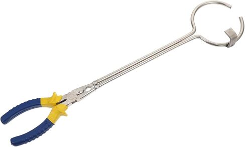 BESTYASH Graphite Crucible Clamp 40cm Long Melting Furnace Tong Metal Refining Tool for Gold Casting and Jewelry Furnace Use in Kuwait