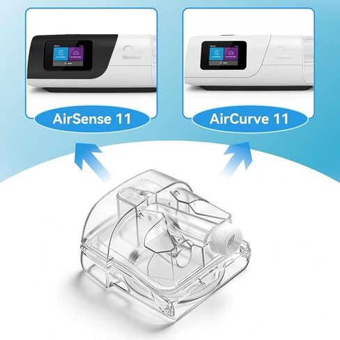 غرفة المياه لجهاز AirSense 11 مع مرشحات CPAP، 24 عبوة من المرشحات مناسبة تمامًا وخزان مياه محكم الغلق متوافق مع أجهزة AirSense 11 وAirCurve 11، ومستلزمات CPAP S11 الموثوقة in Kuwait