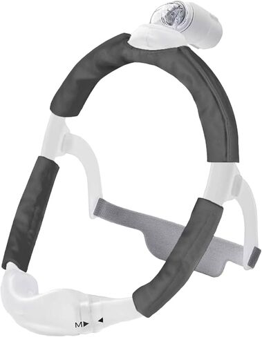 3 قطع من أغطية أشرطة الساتان، أغطية إطار قناع حريري، وسادات متوافقة مع DreamWear أو AirFit N30i/P30i مجموعة أغطية الرأس لحماية الشعر للنساء ووسادة الوجه لتقليل العلامات الحمراء (مطبوعة) in Kuwait